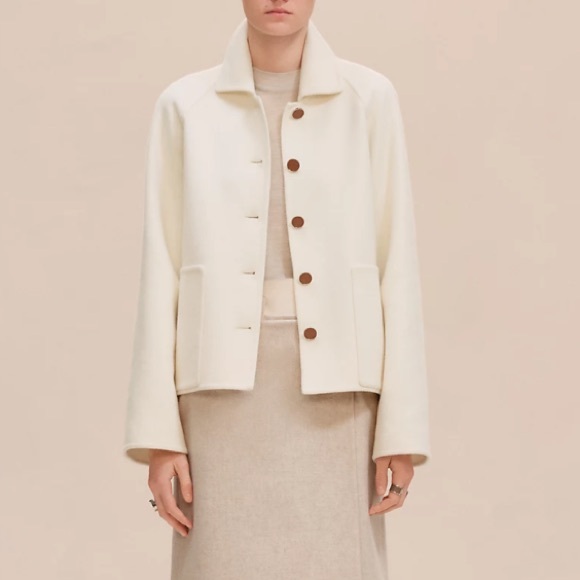 Wool Cashmere Blend Jacket - Picture 4 of 8